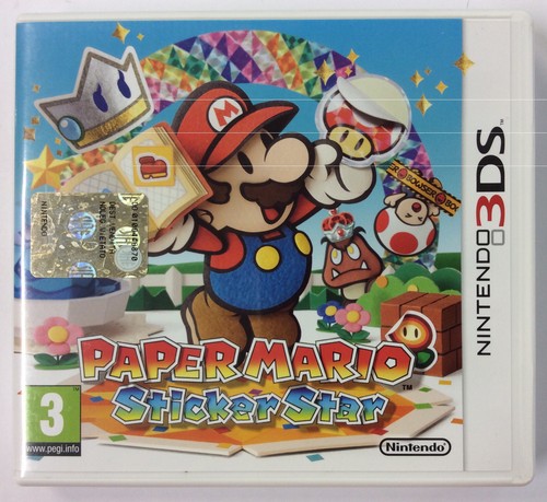 Paper mario sticker star - mario,