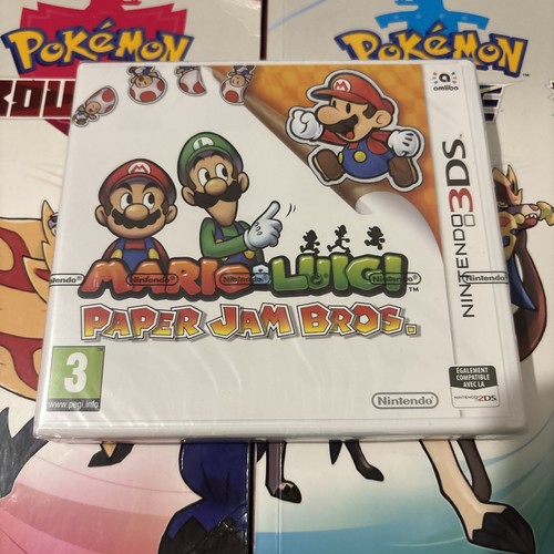 Mario luigi paper jam - bros,