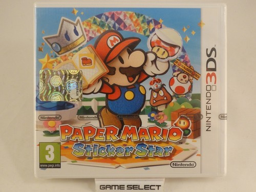 Paper mario sticker - paper, star