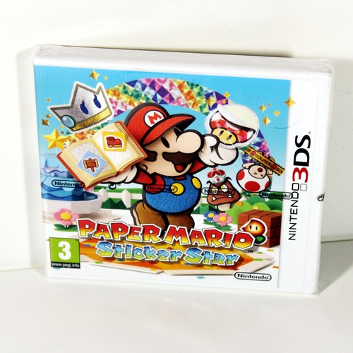 Jeu paper mario sticker star - paper,