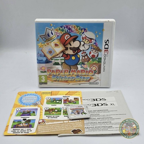 Paper mario sticker - :,
