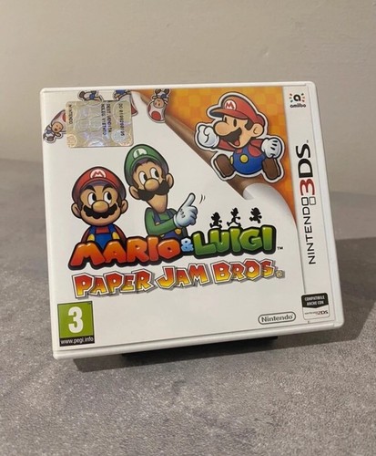 Mario luigi paper jam - mario, e