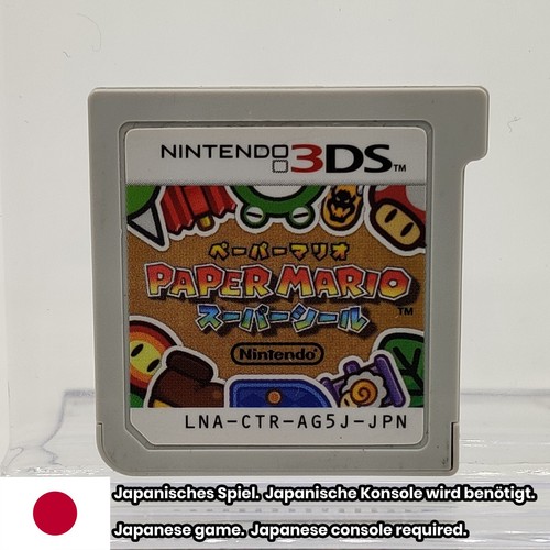 Nintendo 3ds paper - nintendo, mario