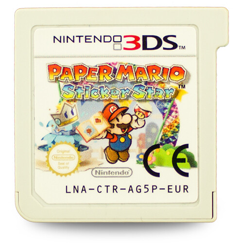 Gioco 3ds paper mario - gioco, sticker