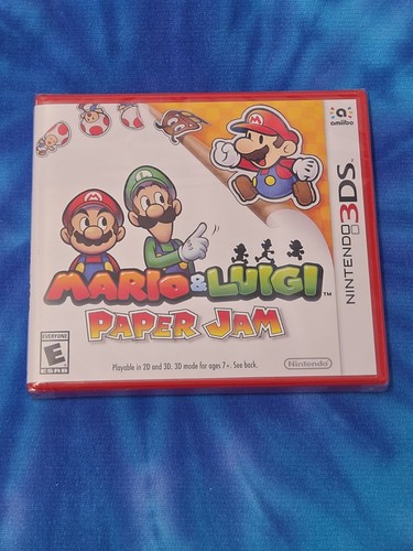 Mario luigi paper jam - mario, luigi:
