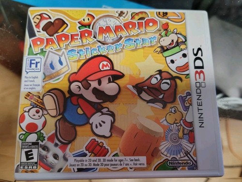 Paper mario sticker - sticker, star