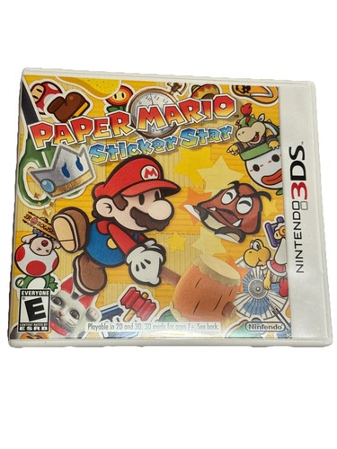 Adesivo paper mario star - paper,