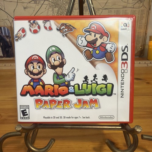 Mario luigi paper jam - &,