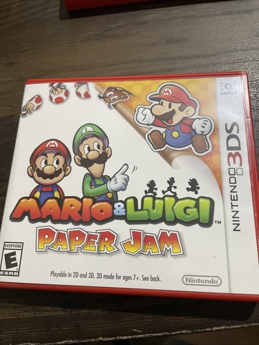 Mario luigi paper jam - mario, &