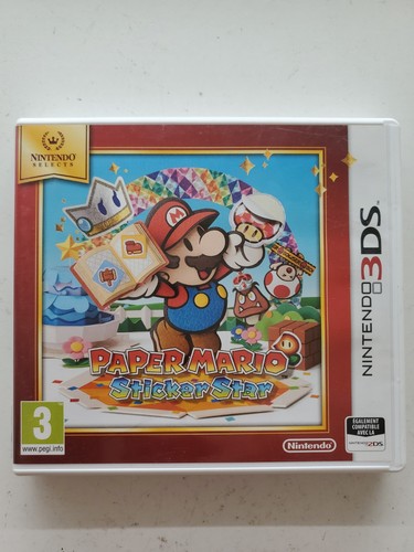 Paper mario sticker - mario, star