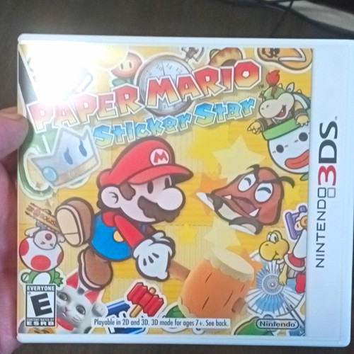Paper mario sticker star - mario:,