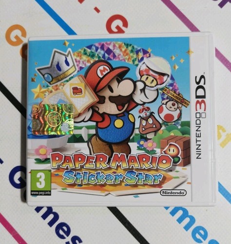 Paper mario sticker - paper,