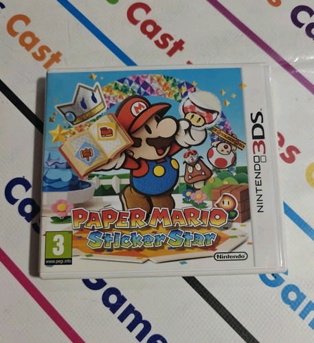 Paper mario sticker - paper, star