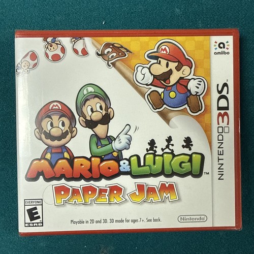 Mario luigi paper jam - mario, luigi: