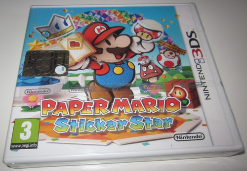 Paper mario sticker - paper,