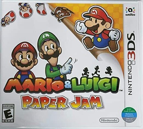 Mario luigi paper - luigi:, jam