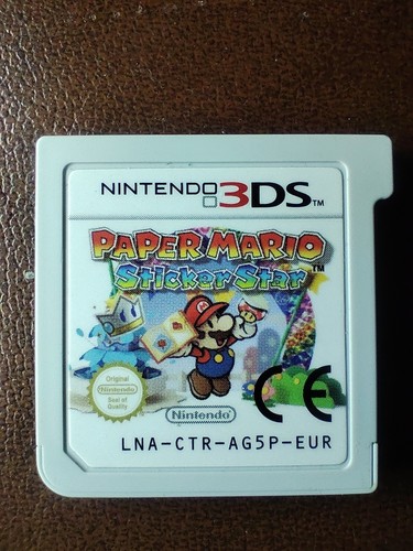 Paper mario stikers star - paper,