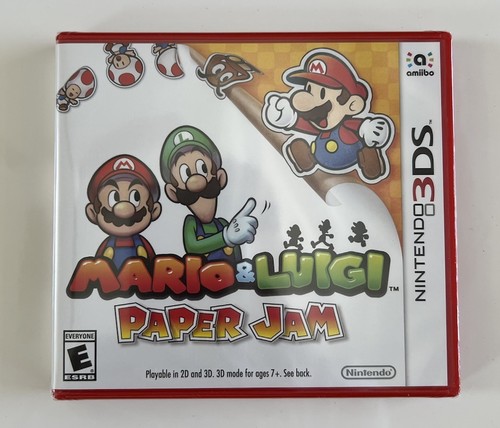 Mario luigi paper jam 3ds - mario,