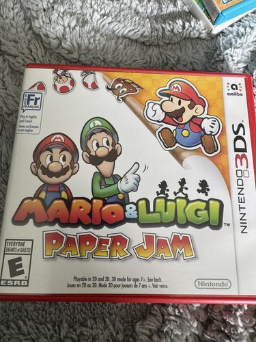 Mario luigi paper jam - mario, &