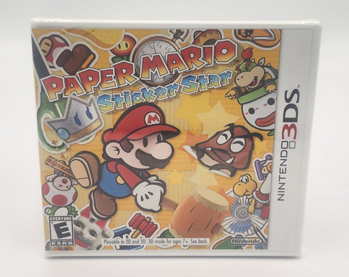 Adesivo paper mario star - adesivo,