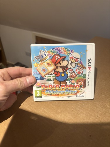 Adesivo paper mario star - paper,
