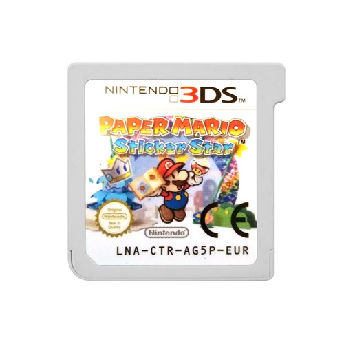 Paper mario sticker star - paper, 3ds