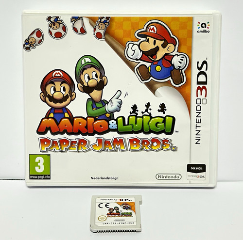 Mario luigi paper jam bros - &,